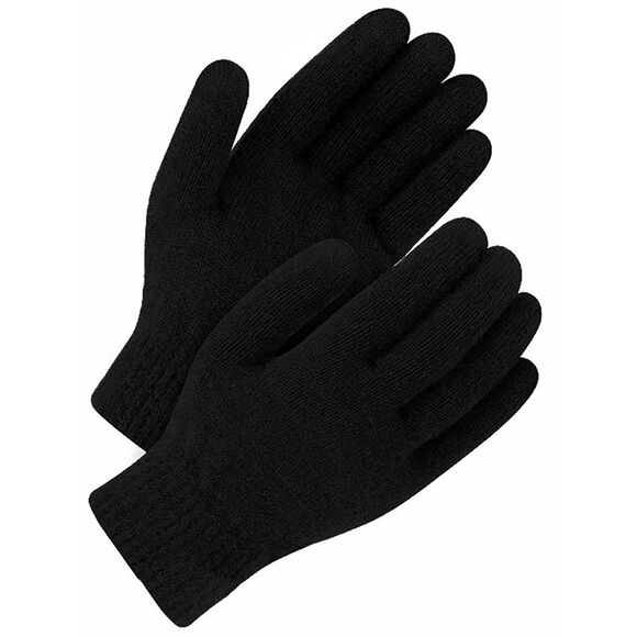 Mens Black Ultra Thermal Insulated Winter Heated Gloves - Picture 4 of 5